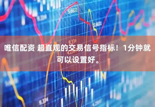唯信配资 超直观的交易信号指标！1分钟就可以设置好。
